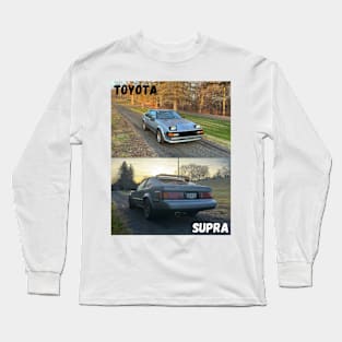 Toyota Celica Supra P-Type - Front and back design Long Sleeve T-Shirt